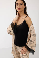 Women's Gown, Camisole & Pants Set