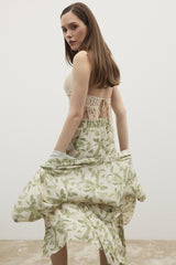 Women's Gown, Bralet & Shorts Set