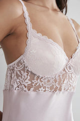 Pierre Cardin Women's Satin Lace Nightgown - 665