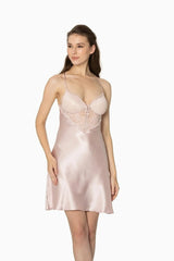 Women’s Satin Nightgown - 680
