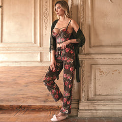 Anil Women's Pajamas 3 Pcs Set-5683