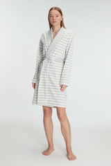 striped Anil Women's Cotton Dressing Gown