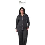 Baha Polka Dot Long Sleeve Pajamas-4101