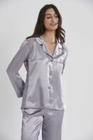 Pierre Cardin Women's Satin Lace Pajamas Set - 1438